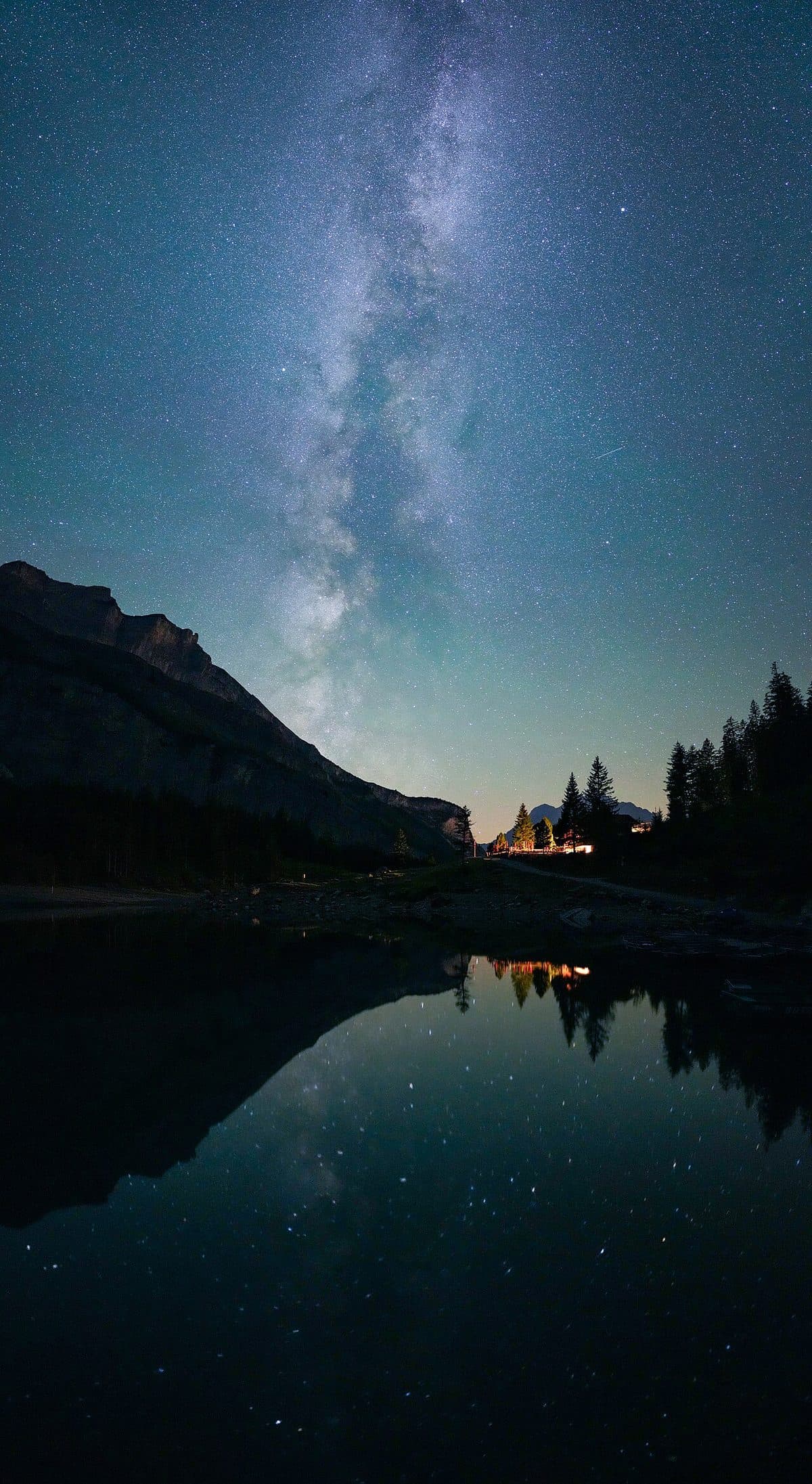 Starry night sky representing Laylat al-Qadr